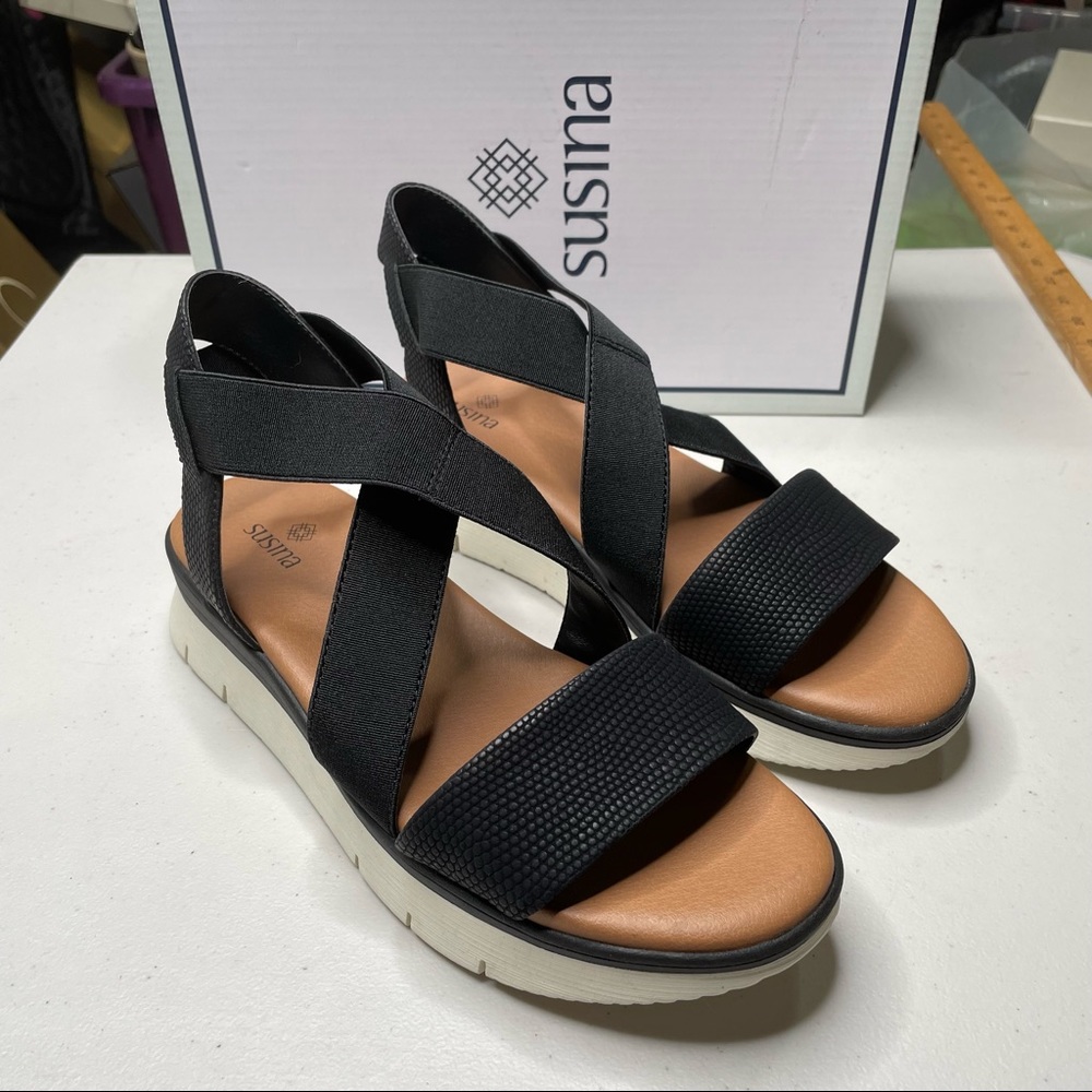 Susina Bali-pu black size 7.5 M - Picture 3 of 13